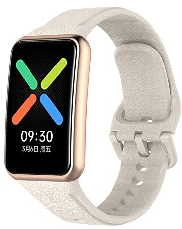 Tyogeephy Kompatibel mit Oppo Watch Free Uhrenarmband, Silikon Armband Uhrenarmband Accessoires für Oppo Watch Free