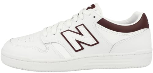 New Balance Unisex Erwachsene Sneaker Low BB 480 Weiss 41,5