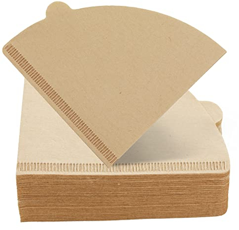 Abeillo Filter 02, 100 Stück Kaffeefilter, Coffee Papierfilter, Filtertüten für Handfilter, Kaffeemaschine (Primärfarben)