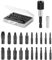 QWORK® 22-Teiliges Schraubenausdreher Set, Beschädigte Schrauben Ausdrehwerkzeug mit Magnetischem Verlängerungsbithalter und Adapter, Härte 64-65HRC