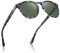 CARFIA Schicke Herren Sonnenbrille Polarisierte UV Schutz Damen Brille mit Schlüssellochdesign Nasensteg CA2307