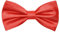 Ladeheid Elegante Herren Fliege - Hochwertig, Glänzend, Verstellbar, Perfekt für Hochzeit, Party, Büro. Ideal für Männer, Frauen, Teenager BMS (12cm x 6cm, Rot)