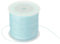 PATIKIL 0.8mm x 109 Yard Nylon Satin Kordel Nylon Perlenschnur Knüpfen Kordel Kette Geflochtene Schnur für Armbänder Schmuck Zierrat Chinesische Knoten Himmel Blau