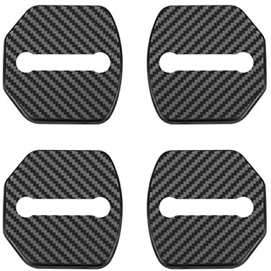 Car Door Lock cover Stainless steel Buckle Cover Latch,For,Ford Fiesta