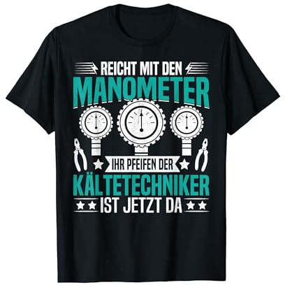 Kältesystemmonteur für Klimaanlagen Kältetechniker T-Shirt