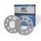 SCC Spurverbreiterungen Spurplatten 2x6mm 5x100-5x112 10070E kompatibel mit Bentley Continental