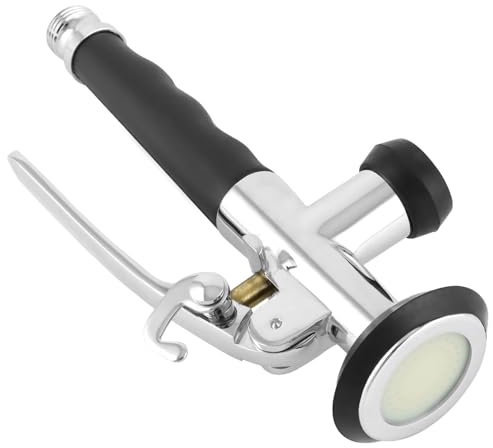 QWORK® Douchette évier cuisine en laiton, Douchette à main avec loquet de verrouillage, Raccord G 1/2