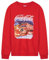 Coca-Cola Pull de Noël Femme, Adultes et Adolescents - Cadeaux Festifs de Noël (Rouge, XL)