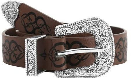 SCARLET DARKNESS Damen Ren Faire Taillengürtel Western Mittelalterliche Trachtengürtel Schokolade XXL