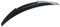 QILINGS Heckspoiler Für F36 Für Gran Für Coupe 2014–20, M4-Stil, Heckspoiler, Glänzend Schwarz Kofferraumspoiler