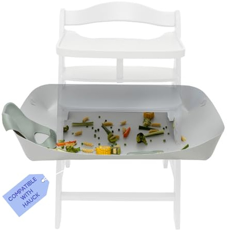 CATCHY Auffangschale - Zubehör für den Hauck Alpha Hochstuhl - Food Catcher für Krümel und Kleckereien - für Baby- und Kinderhochstühle (Hochstuhl separat erhältlich)