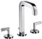 3-Loch Waschtischarmatur, Hebelgriff chrom, 39135, Citterio Axor Hansgrohe