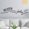 WANDKINGS Wandtattoo RELAXEN, entspannen, abschalten, abtauchen, ausruhen, erholen, träumen 60 x 16 cm beige - erhältlich in 33 Farben
