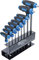 BGS 8485 | T-Griff-Schlüssel-Satz | T-Profil (für Torx) T10 - T50 | 9-tlg.
