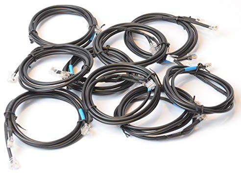 Dadusto 14201-10 Anzahl 10 Stück DHSG EHS Adapterkabel Kabellänge 150 cm Kompatible Geräte Jabra Engage 65 75