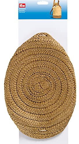 Prym Bag Bottom, Straw, Natural, 20x8 cm