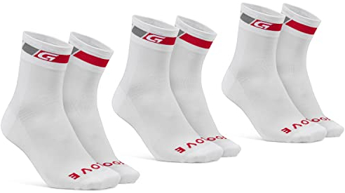 GripGrab Chaussettes Été de Cyclisme Coupe Classic Regular Lot de 1 et 3 Paires de Chaussettes Vélo de Course VTT