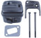Haishine Silencieux d'échappement avec support de joint de vis de fixation pour Husqvarna 350 353 346XP 345 340 E EPA tronçonneuse # 503862803 Remplacer la pièce
