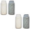 Air humidifier 4-piece set made of ceramic pullover flat for attaching to radiator, heater, water evaporator diffuser a1659