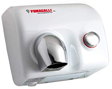 Fumagalli Asciugamani Magnum a pulsante MG88P Bianco