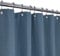 Barossa Design Rideau de Douche gaufré pour hôtel de Luxe Spa - Tissu Robuste 230 g/m² - Pas de soufflage - Imperméable et Lavable en Machine - Bleu Clair de Lune - 180,3 x 182,9 cm