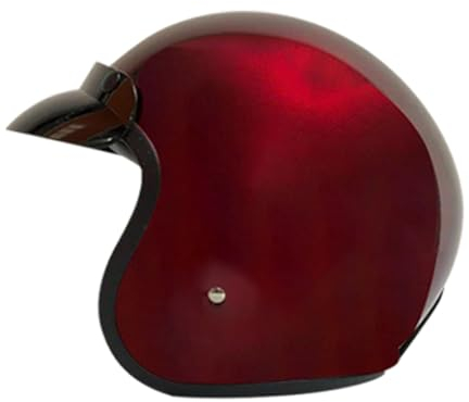 ViPER RSV06 Open Face Motorcycle Helmet With Inner Sun Visor - Road Legal ECE2206 Approved Scooter Motorcycle Crash Jet Motorbike Helmets For Chopper Moped Electric Scooters Bike Helmet Men - S