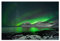 artboxONE Poster 30x20 cm Natur Polarlicht an der Küste - Bild polarlicht Aurora Borealis Himmel
