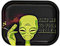 Alien Rolling Tray - Metal Rolling Smoking Tray - Funny Cartoon Rolling Tray - Essential Smoking Accessories Kit