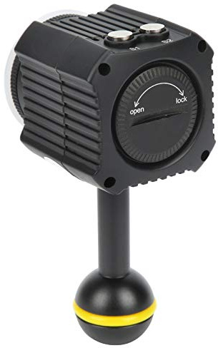 Lampe à LED sous-Marine, Lampe de plongée étanche 60M avec clé de câble de Charge USB à Tube Lumineux pour la Photographie sous-Marine