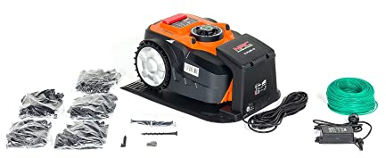 NAC RLM1500-DY robot tondeuse NAC, surface de service maximale 1500 m2, commandé par smartphone, Bluetooth, WIFI