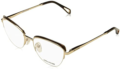 Zadig & Voltaire Damen Vzv314n Sonnenbrille, Shiny Rose Gold W/Havana Parts, 50