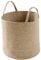 Olivia Rocco Cotton Laundry Basket Toy Storage Box For Kid Rope Blanket Baskets Large Woven Space Saving Holder Organizer Nursery Decor Washables Cleaning Clothes Container With Handle, Natural
