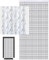 DEFACTO Türvorhang 100 x 230 cm – Faden-Glitzer-Hängevorhang für Türen – Christall PVC-Vorhänge, PVC-Streifen, glitzernder Glanz – hergestellt in Italien - Tokio