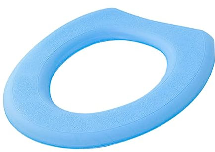 Cabilock Waterproof Toilet Pad - Thickened Eva Material Soft & Warm Toilet Seat Cover for Universal Fit Ideal Bathroom Accessory for Ladies and Seniors