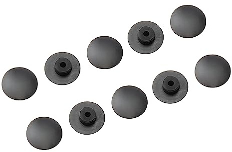 NUEAYMS 10 Pcs Headset Screw Cap Waterproof Bike Rubber Stem Top Cover for Mountain Road Folding and Track Bikes