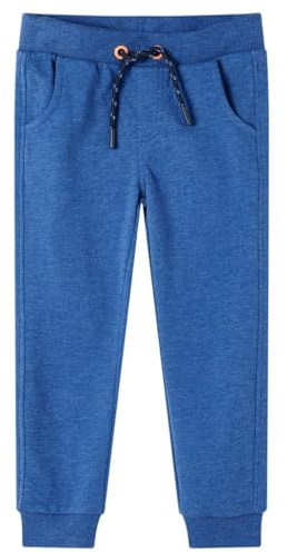 vidaXL Kinder Trainingshose Jogginghose Fitnesshose Sporthose Hose Dunkelblau 116