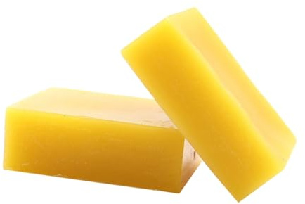 PartyKindom 2piezas Cera De Polishing Natural De Abejas Cera Para Madera Muebles y Protección y Brillo Para Objetos De y Joyería Pequeño Orgánica