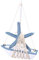 HAPINARY Bootsmodell Spielzeug Schiffsmodellbausatz aus Holz Bootsornament Modelle Holzbootmodell Modellbausatz Wikingerschiff Haushalt Ornamente Baumwollnetz Suite Bambus