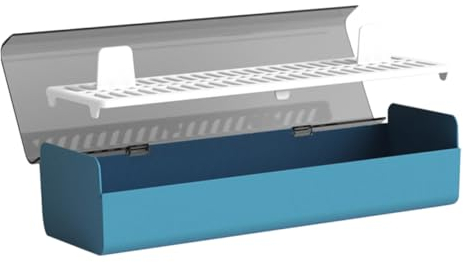 Cabilock Organizador De Cubiertos Porta Cubiertos Cajas para Cuberteria Contenedor De Utensilios Contenedor De Cubiertos De Encimera El Plastico De Múltiples Fines Bandeja De Almacenamiento