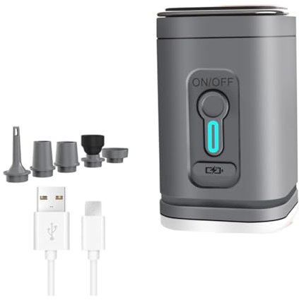 Kioball Wireless Inflation Pump Portable Outdoor Electric Air Pump Air Compressor for Air Cushion Bed Swimming Yoga Exercise