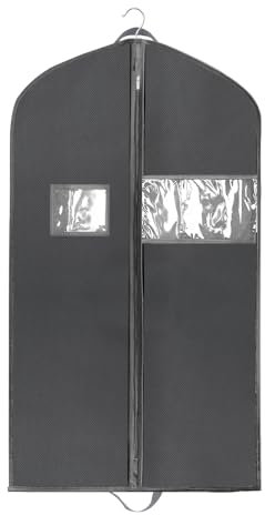 Kleidersack 110x60x10cm Kleiderhülle für Mäntel Jacken Kleider Kleidersäcke Sack Kleidersack Anzug Schutzhülle Kleidersäcke Mit Reißverschluss Anzugsack Anzug Transporttasche