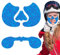 Wärmepflaster Gesicht, Nasenpflaster Set, Anti-Freeze Sonnenschutz-Patch, warme Wärme Nasenpflaster, wasserdichte Nasen-Wärmepflaster, Skifahren Sport Wärmepflaster, Gesichtswärmeentlastung,