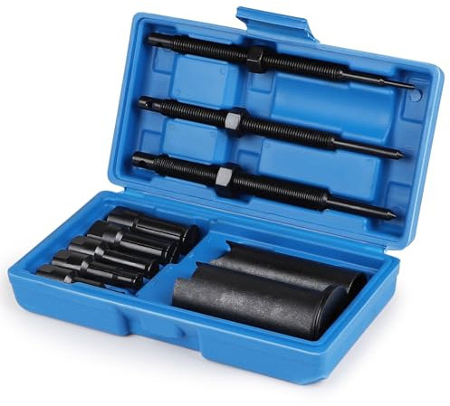 DBREAKS Lagerabzieher Innen, 9-23mm Innenlager Abzieher Set, Motorrad Innenabzieher Lager mit 5 Größen Offene Clips, Kugellager Abzieher, Radlager Werkzeug für Motorräder