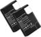 FLSTOR BL-5C Lot de 2 batteries rechargeables compatibles avec téléphone Nokia série 1100/2000/6000, radio domestique, appareil photo, télécommande TV, GPS, etc., Li-ion, 1580 mAh, 3,7 V