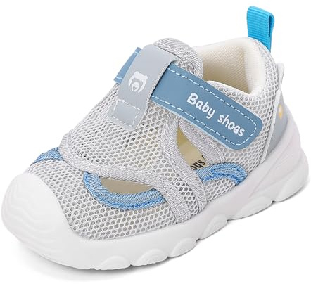 kitcorn Zapatillas Verano Bebé Sandalias Primeros Pasos Niño Niña Zapatos Casual Comodas con Suela de Goma Antideslizante