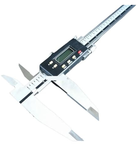 Mikrometer, 1000 mm 40 Zoll Digitaler Messschieber 0-1000 800 600 Doppelmesserbacke Hochleistungs-Digitalmessschieber Mikrometer Dickesmessgerät(0-300mm)