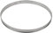 Gobel 834980 Cercle à Tarte Haut Inox Bords Roulés 26 cm, Argent