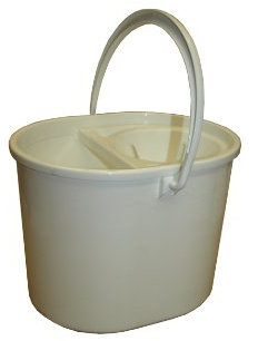 LUCY 15L MOP Bucket White 1405