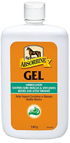 Absorbine Gel Embrocation 340G. Gel Liniment - Horse