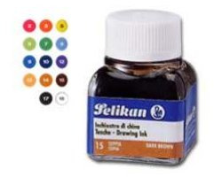 Tusche 523 vermiglione 3 10 ml Pelikan [oauc03]